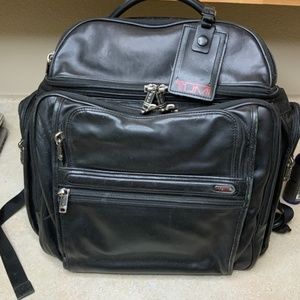 Tumi Leather Backpack